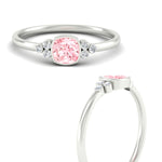 Load image into Gallery viewer, petite-bezel-set-cushion-cut-vivid-pink-engagement-ring-in-white-gold-fdenr9175cugvpinkangle3-nl-wg.jpg