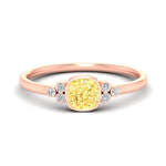 Load image into Gallery viewer, petite-bezel-set-cushion-cut-vivid-yellow-engagement-ring-in-rose-gold-fdenr9175cugvyellowsleep-nl-rg.jpg