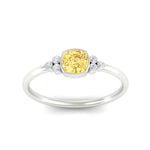 Load image into Gallery viewer, petite-bezel-set-cushion-cut-vivid-yellow-engagement-ring-in-white-gold-fdenr9175cugvyellowangle5-nl-wg.jpg