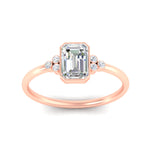 Load image into Gallery viewer, petite-bezel-set-emerald-cut-diamond-engagement-ring-in-rose-gold-fdenr9175emangle5-nl-rg.jpg