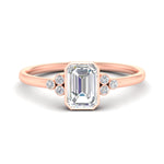 Load image into Gallery viewer, petite-bezel-set-emerald-cut-diamond-engagement-ring-in-rose-gold-fdenr9175emsleep-nl-rg.jpg