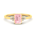 Load image into Gallery viewer, petite-bezel-set-emerald-cut-vivid-pink-engagement-ring-in-yellow-gold-fdenr9175emgvpinksleep-nl-yg.jpg