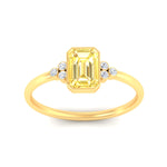 Load image into Gallery viewer, petite-bezel-set-emerald-cut-vivid-yellow-engagement-ring-in-yellow-gold-fdenr9175emgvyellowangle5-nl-yg.jpg
