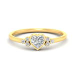 Load image into Gallery viewer, petite-bezel-set-heart-shaped-diamond-engagement-ring-in-yellow-gold-fdenr9175htsleep-nl-yg.jpg