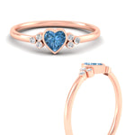 Load image into Gallery viewer, petite-bezel-set-heart-shaped-vivid-blue-engagement-ring-in-rose-gold-fdenr9175htgvblueangle3-nl-rg.jpg