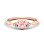 Load image into Gallery viewer, petite-bezel-set-heart-shaped-vivid-pink-engagement-ring-in-rose-gold-fdenr9175htgvpinksleep-nl-rg.jpg