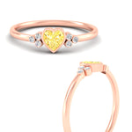Load image into Gallery viewer, petite-bezel-set-heart-shaped-vivid-yellow-engagement-ring-in-rose-gold-fdenr9175htgvyellowangle3-nl-rg.jpg