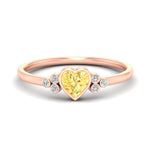 Load image into Gallery viewer, petite-bezel-set-heart-shaped-vivid-yellow-engagement-ring-in-rose-gold-fdenr9175htgvyellowsleep-nl-rg.jpg