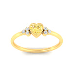 Load image into Gallery viewer, petite-bezel-set-heart-shaped-vivid-yellow-engagement-ring-in-yellow-gold-fdenr9175htgvyellowangle5-nl-yg.jpg