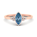 Load image into Gallery viewer, petite-bezel-set-marquise-cut-vivid-blue-engagement-ring-in-rose-gold-fdenr9175mqgvbluesleep-nl-rg.jpg