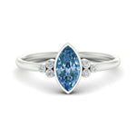 Load image into Gallery viewer, petite-bezel-set-marquise-cut-vivid-blue-engagement-ring-in-white-gold-fdenr9175mqgvbluesleep-nl-wg.jpg