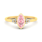 Load image into Gallery viewer, petite-bezel-set-marquise-cut-vivid-pink-engagement-ring-in-yellow-gold-fdenr9175mqgvpinksleep-nl-yg.jpg