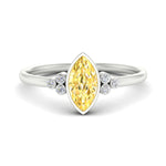 Load image into Gallery viewer, petite-bezel-set-marquise-cut-vivid-yellow-engagement-ring-in-white-gold-fdenr9175mqgvyellowsleep-nl-wg.jpg