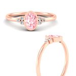 Load image into Gallery viewer, petite-bezel-set-oval-shaped-vivid-pink-engagement-ring-in-rose-gold-fdenr9175ovgvpinkangle3-nl-rg.jpg