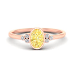 Load image into Gallery viewer, petite-bezel-set-oval-shaped-vivid-yellow-engagement-ring-in-rose-gold-fdenr9175ovgvyellowsleep-nl-rg.jpg