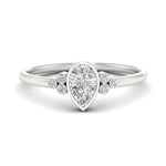 Load image into Gallery viewer, petite-bezel-set-pear-shaped-diamond-engagement-ring-in-white-gold-fdenr9175pesleep-nl-wg.jpg