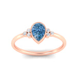 Load image into Gallery viewer, petite-bezel-set-pear-shaped-vivid-blue-engagement-ring-in-rose-gold-fdenr9175pegvblueangle5-nl-rg.jpg