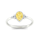 Load image into Gallery viewer, petite-bezel-set-pear-shaped-vivid-yellow-engagement-ring-in-white-gold-fdenr9175pegvyellowangle5-nl-wg.jpg