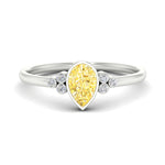 Load image into Gallery viewer, petite-bezel-set-pear-shaped-vivid-yellow-engagement-ring-in-white-gold-fdenr9175pegvyellowsleep-nl-wg.jpg
