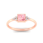 Load image into Gallery viewer, petite-bezel-set-princess-cut-vivid-pink-engagement-ring-in-rose-gold-fdenr9175prgvpinkangle5-nl-rg.jpg