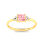 Load image into Gallery viewer, petite-bezel-set-princess-cut-vivid-pink-engagement-ring-in-yellow-gold-fdenr9175prgvpinkangle5-nl-yg.jpg