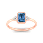 Load image into Gallery viewer, petite-bezel-set-radiant-cut-vivid-blue-engagement-ring-in-rose-gold-fdenr9175ragvblueangle5-nl-rg.jpg