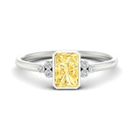 Load image into Gallery viewer, petite-bezel-set-radiant-cut-vivid-yellow-engagement-ring-in-white-gold-fdenr9175ragvyellowsleep-nl-wg.jpg