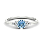 Load image into Gallery viewer, petite-bezel-set-round-cut-vivid-blue-engagement-ring-in-white-gold-fdenr9175rogvbluesleep-nl-wg.jpg
