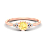 Load image into Gallery viewer, petite-bezel-set-round-cut-vivid-yellow-engagement-ring-in-rose-gold-fdenr9175rogvyellowsleep-nl-rg.jpg