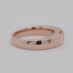 Load and play video in Gallery viewer, Bezel Solitaire Princess Lab Diamond Wedding Ring
