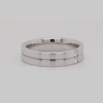 Load and play video in Gallery viewer, 2 Stone Lab Diamond Wedding Band For Mens

