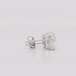 Load and play video in Gallery viewer, 0.25 To 5 Carat Lab Diamond Round Stud Earring 14K Gold

