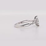Load and play video in Gallery viewer, IGI Certified 1/2 - 5 Carat Lab Grown Diamond Celtic Knot Women Engagement Ring 14K Gold
