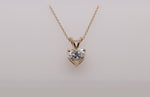 Load and play video in Gallery viewer, Heart Lab Diamond Solitaire Pendant For Women
