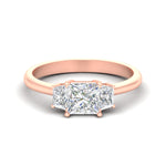 Load image into Gallery viewer, princess-cut-diamond-trapezoid-engagement-ring-in-rose-gold-fdenr7981prsleep-nl-rg.jpg