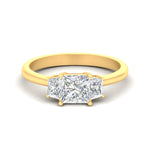 Load image into Gallery viewer, princess-cut-diamond-trapezoid-engagement-ring-in-yellow-gold-fdenr7981prsleep-nl-yg.jpg