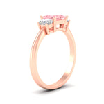 Load image into Gallery viewer, princess-cut-vivid-pink-trapezoid-engagement-ring-in-rose-gold-fdenr7981prgvpinkangle2-nl-rg.jpg