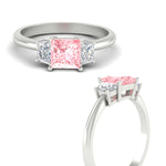 Load image into Gallery viewer, princess-cut-vivid-pink-trapezoid-engagement-ring-in-white-gold-fdenr7981prgvpinkangle3-nl-wg.jpg