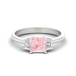 Load image into Gallery viewer, princess-cut-vivid-pink-trapezoid-engagement-ring-in-white-gold-fdenr7981prgvpinksleep-nl-wg.jpg