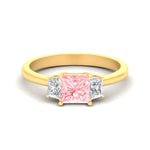 Load image into Gallery viewer, princess-cut-vivid-pink-trapezoid-engagement-ring-in-yellow-gold-fdenr7981prgvpinksleep-nl-yg.jpg