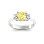 Load image into Gallery viewer, princess-cut-vivid-yellow-trapezoid-engagement-ring-in-white-gold-fdenr7981prgvyellowangle5-nl-wg.jpg