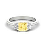 Load image into Gallery viewer, princess-cut-vivid-yellow-trapezoid-engagement-ring-in-white-gold-fdenr7981prgvyellowsleep-nl-wg.jpg