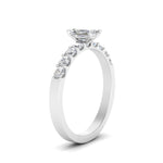 Load image into Gallery viewer, Solitaire With Accents Lab Diamond Ring 14K Gold
