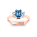 Load image into Gallery viewer, radiant-cut-vivid-blue-trapezoid-engagement-ring-in-rose-gold-fdenr7981ragvblueangle5-nl-rg.jpg