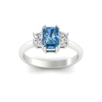 Load image into Gallery viewer, radiant-cut-vivid-blue-trapezoid-engagement-ring-in-white-gold-fdenr7981ragvblueangle5-nl-wg.jpg