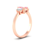 Load image into Gallery viewer, radiant-cut-vivid-pink-trapezoid-engagement-ring-in-rose-gold-fdenr7981ragvpinkangle2-nl-rg.jpg