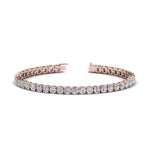 Load image into Gallery viewer, Round Lab Diamond Tennis Bracelet For Women
