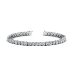 Load image into Gallery viewer, Round Lab Diamond Tennis Bracelet For Women
