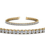 Load image into Gallery viewer, Round Lab Diamond Tennis Bracelet For Women
