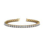 Load image into Gallery viewer, Round Lab Diamond Tennis Bracelet For Women
